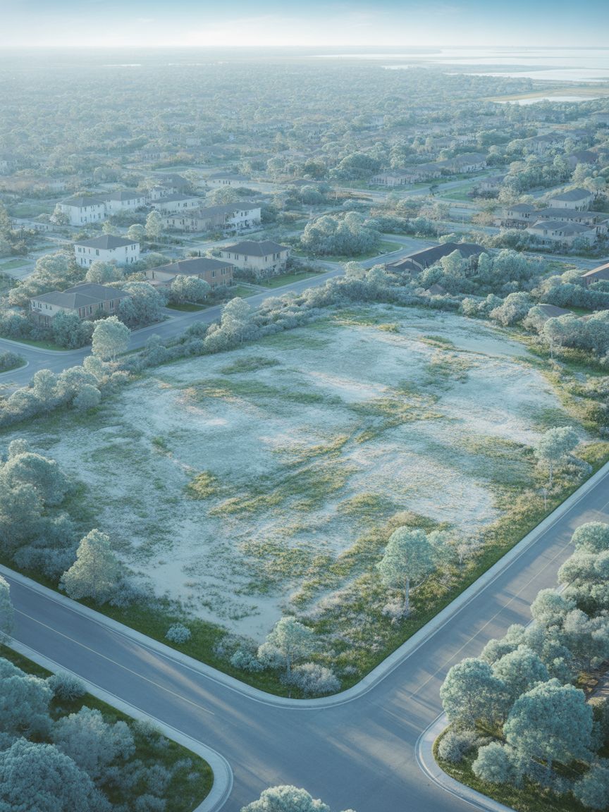 Apopka Vineland 50 land aerial render