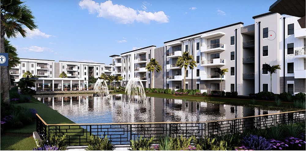 Siesta Lago resort condominium render